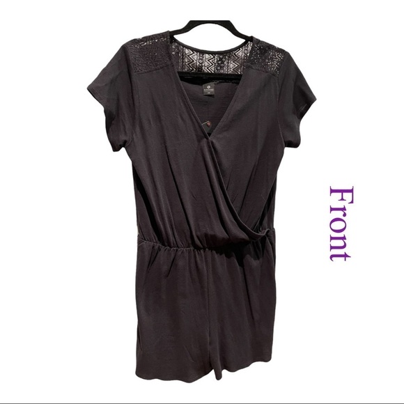 Ripzone  Black Romper Cotton Size Large - Picture 1 of 7
